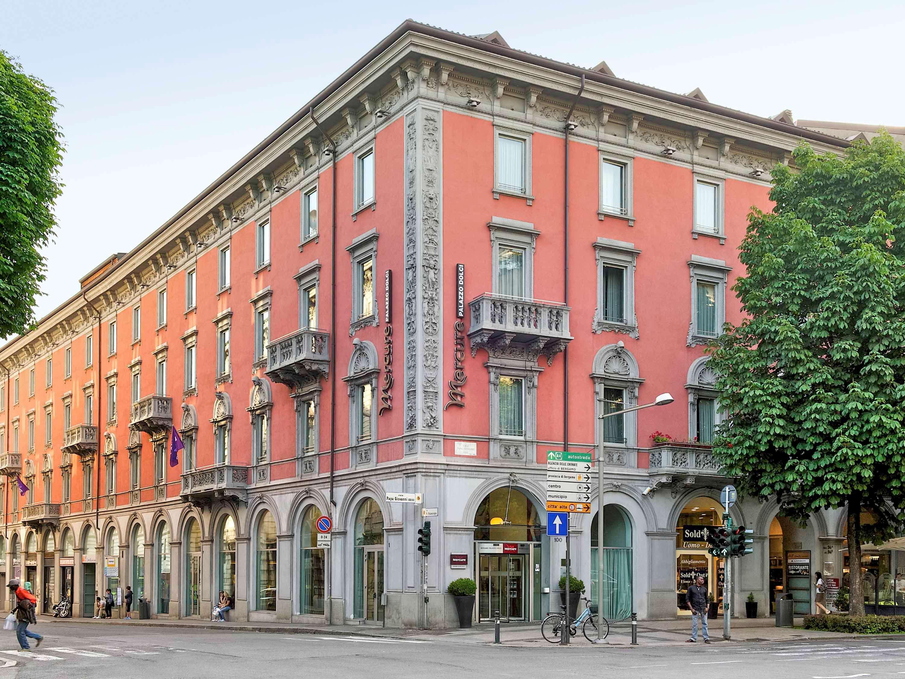 Mercure Bergamo Centro Palazzo Dolci Bagian luar foto